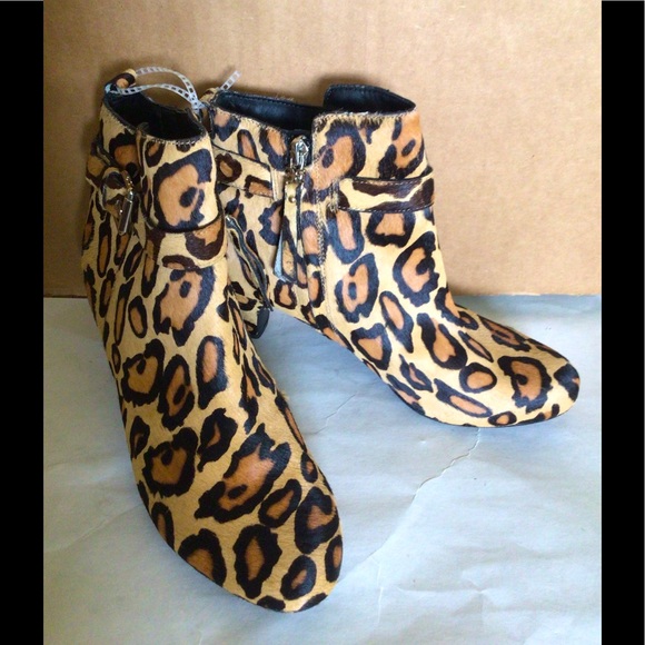SALE OFR🆕SAM EDELMAN LEOPARD BOOTIES (Sz 6.5) - Picture 7 of 14